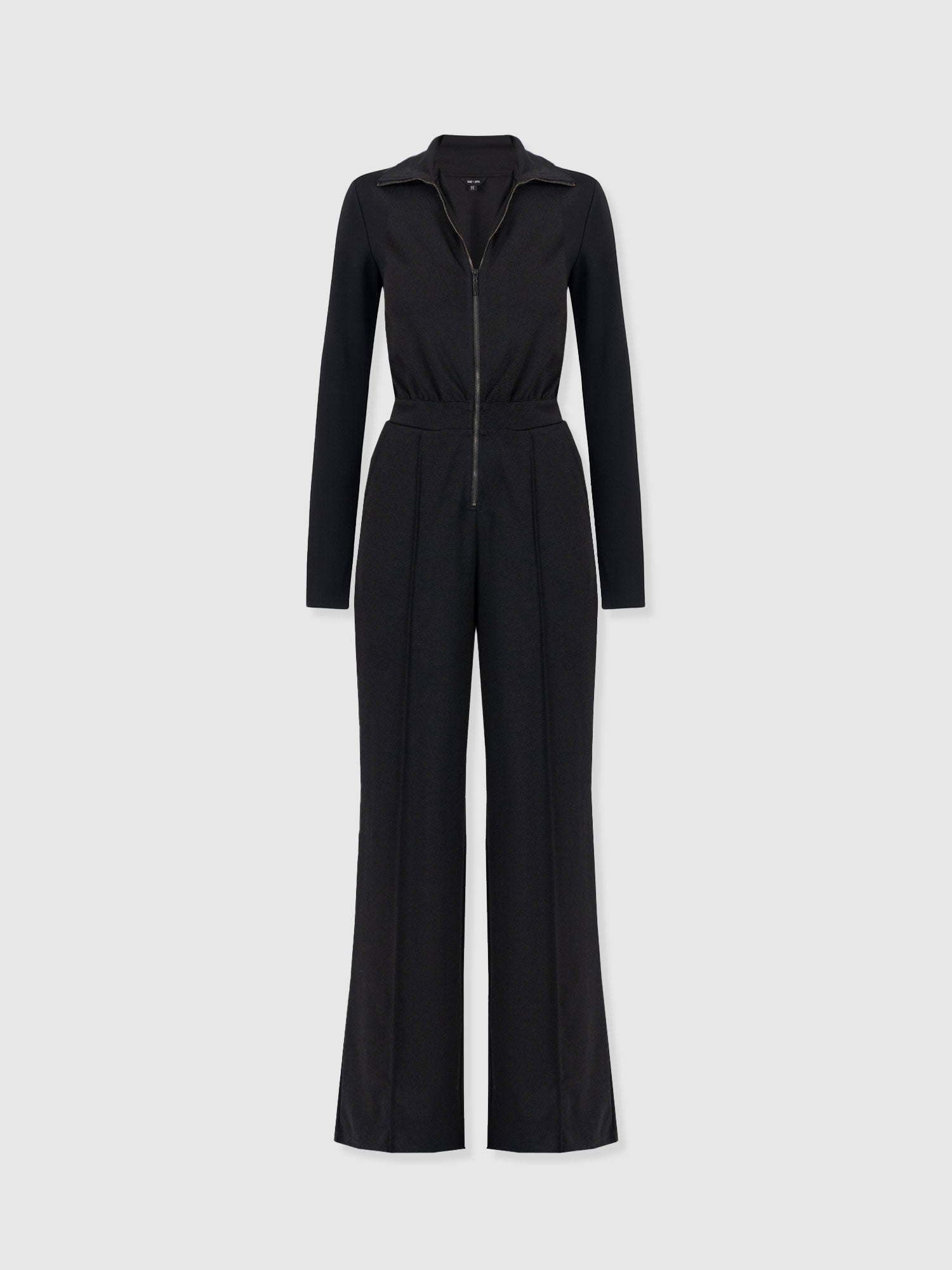 Keller Long Sleeve Jumpsuit - Black - Women's Jumpsuits | Saint + Sofia® USA